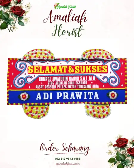 Papan Bunga Ucapan Selamat Sibabangun